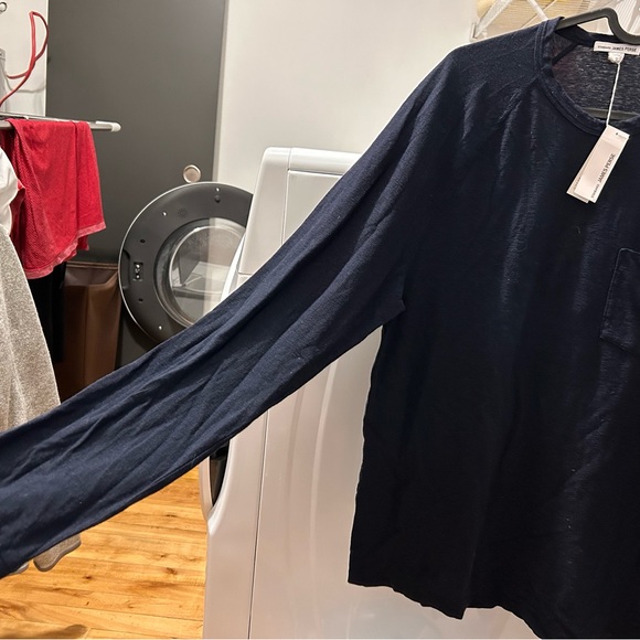 Men’s James Perse cotton raglan LS t-shirt. BNWT. - Picture 2 of 4